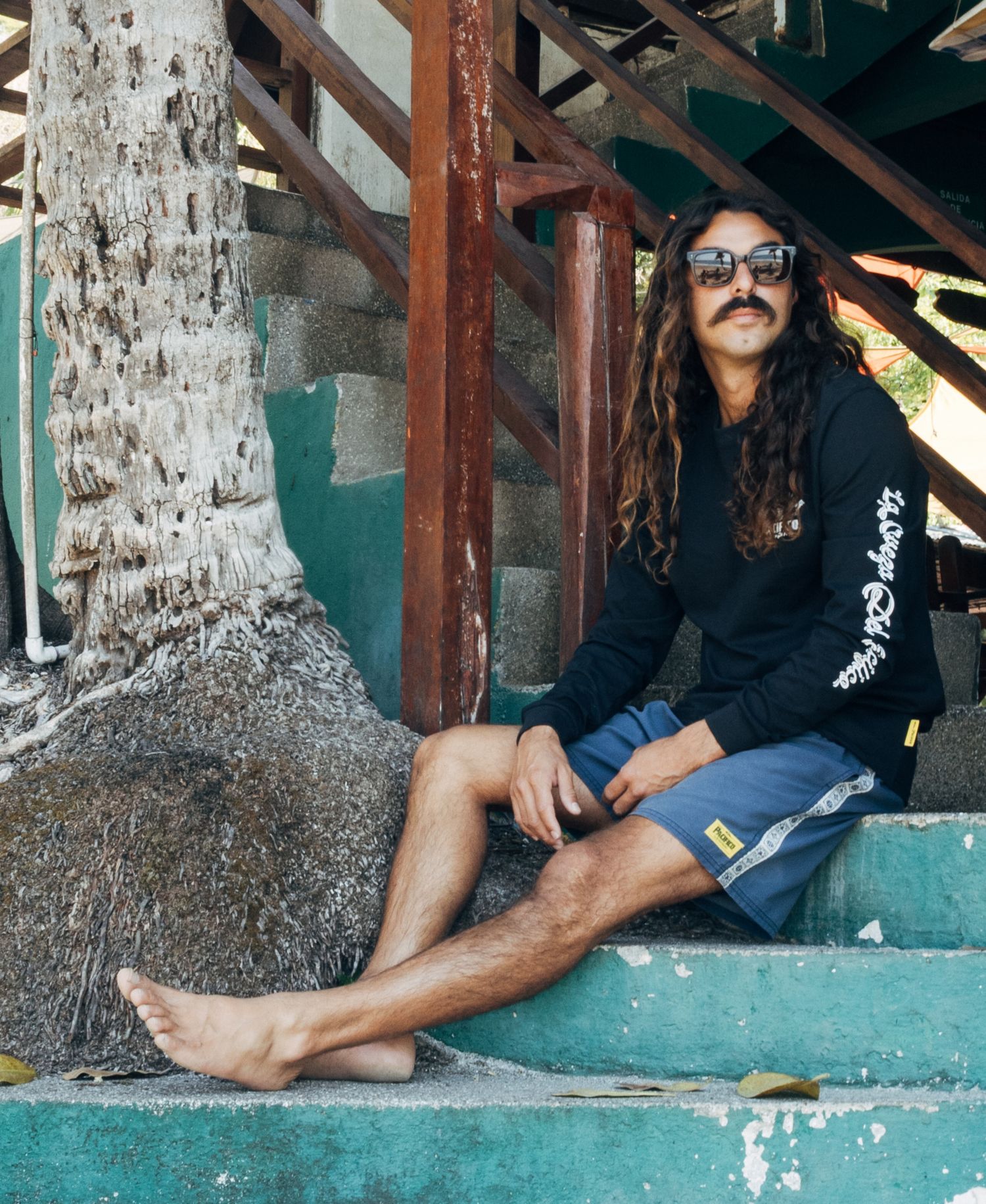 Men's Pacifico Talavera Straight-Fit Volley Swim Shorts