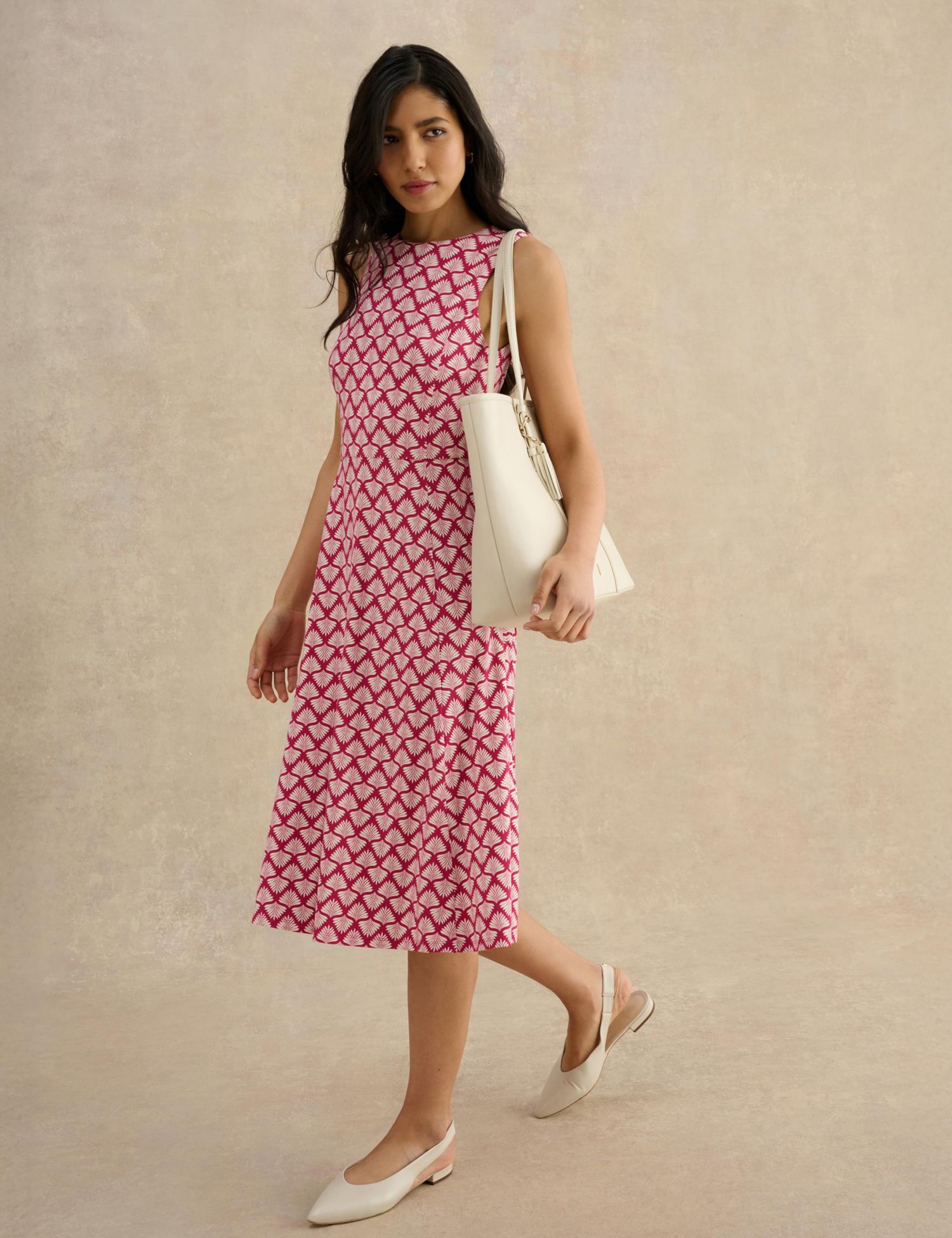 Lisa Jersey Midi Dress