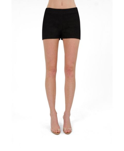 Женские шорты NOCTURNE Mini Denim Shorts, цвет: Чёрный
