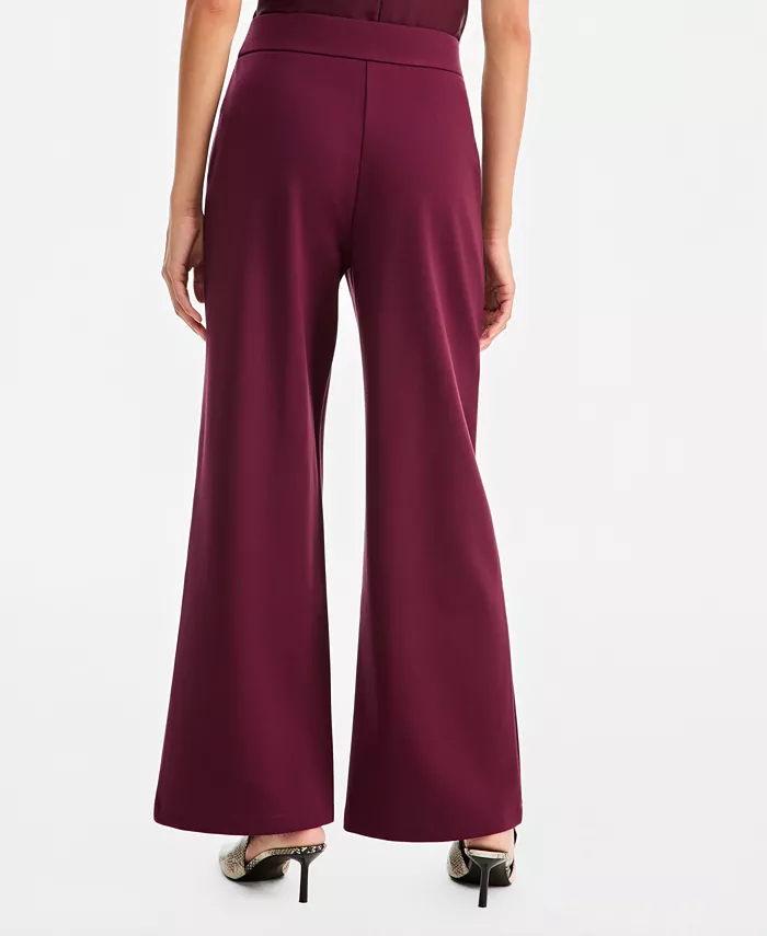 Women's Wide-Leg Ponte Pants - thumbnail 3