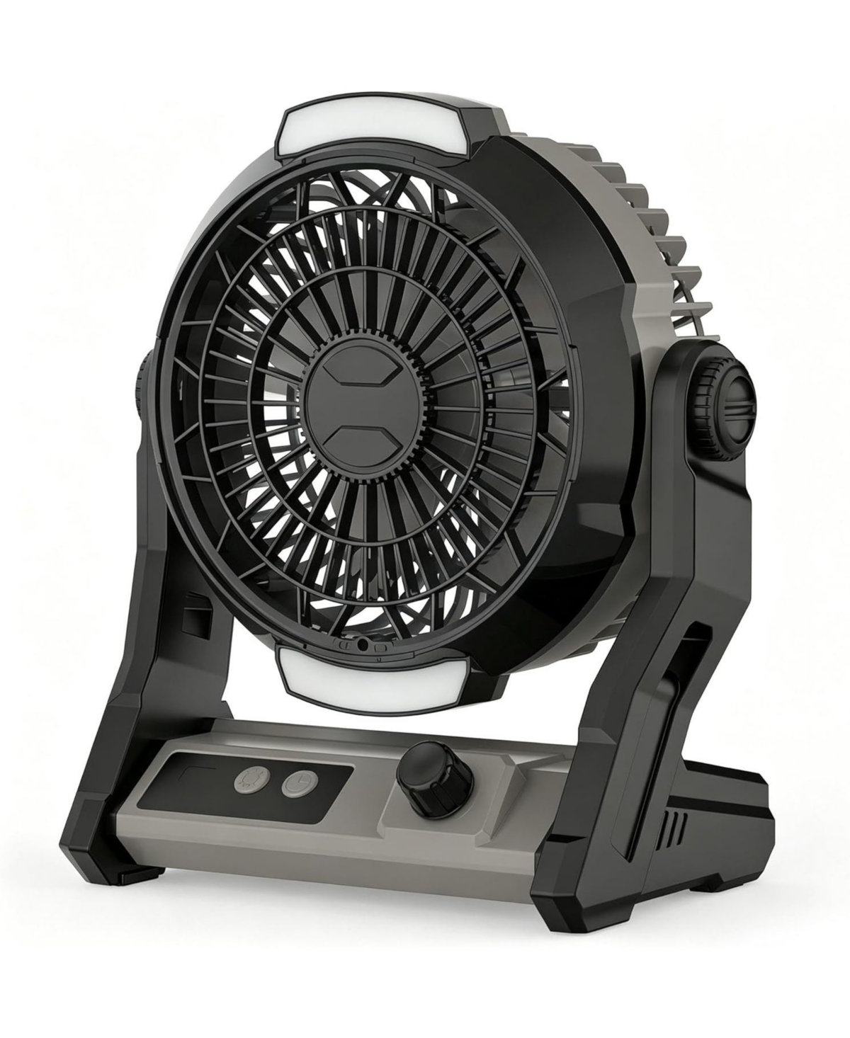 Cowsar 10000mAh Rechargeable Camping Fan with Timer and Light