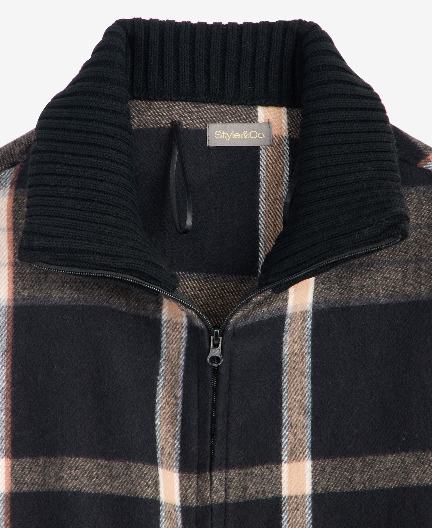 Women's Multi-Colored Plaid Feather-Soft Topper