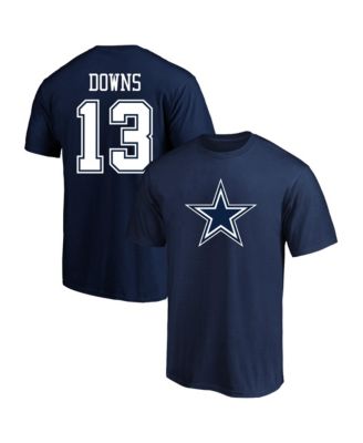 Men's Caleb Downs Navy Dallas Cowboys Big & Tall Player Name & Number T-Shirt