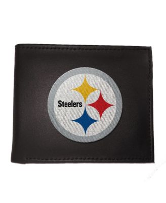 Pittsburgh Steelers Synthetic Leather Embroidered Bifold Wallet