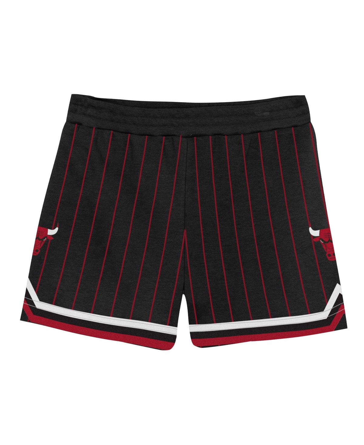 Mitchell & Ness Preschool 2-Pack Dennis Rodman Black Chicago Bulls Play by Place T-Shirt and Shorts
