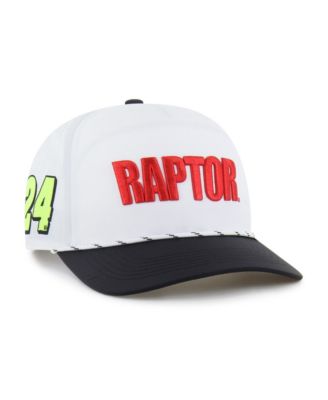 Men's White William Byron Driver Hitch Rope brr&deg; Adjustable Hat