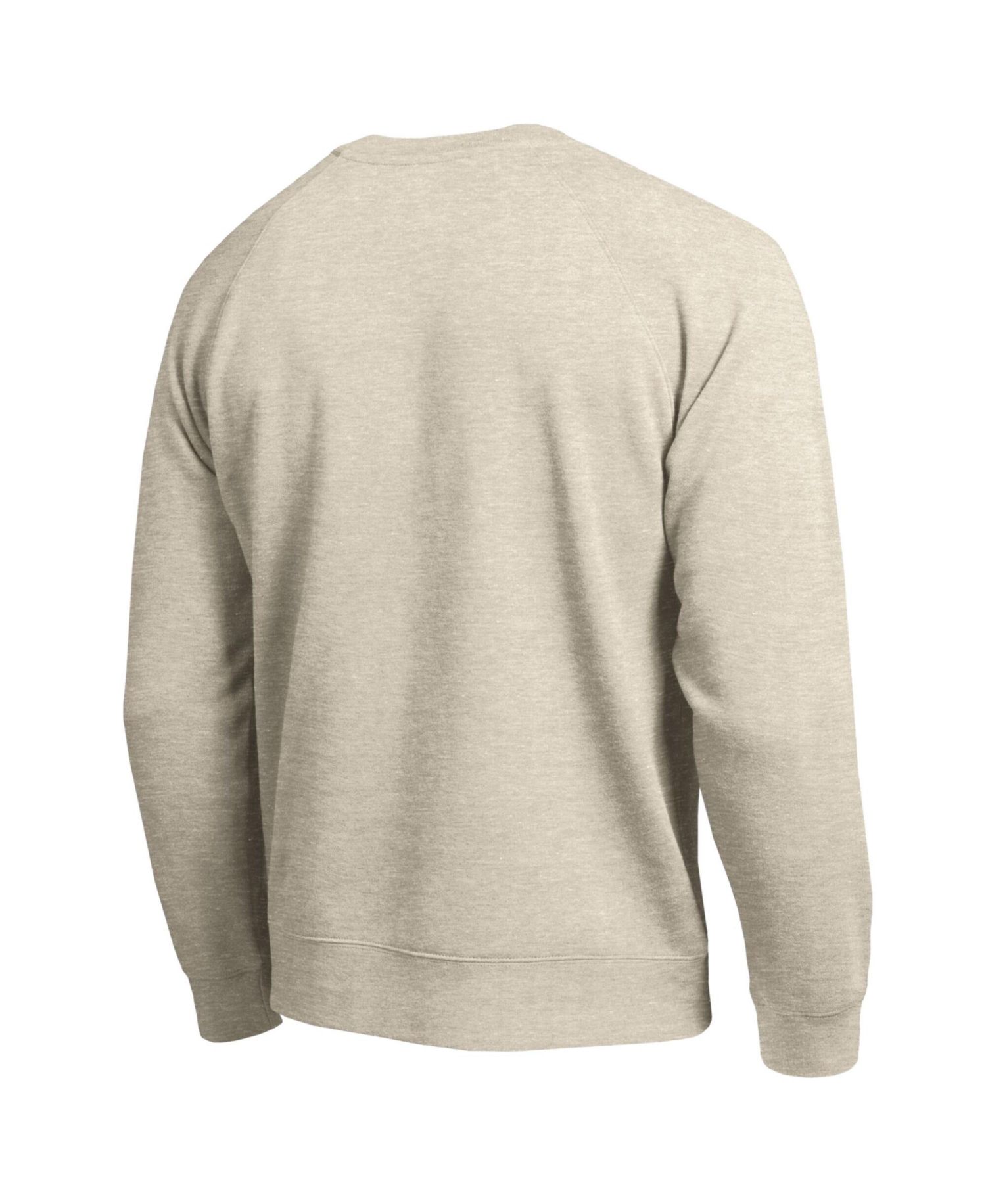 Men's Oatmeal San Francisco Giants All-Star Soft Felt Raglan Sweatshirt