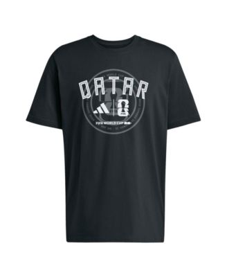Men's Black Qatar National Team 2026 FIFA World Cup Qualifier T-Shirt