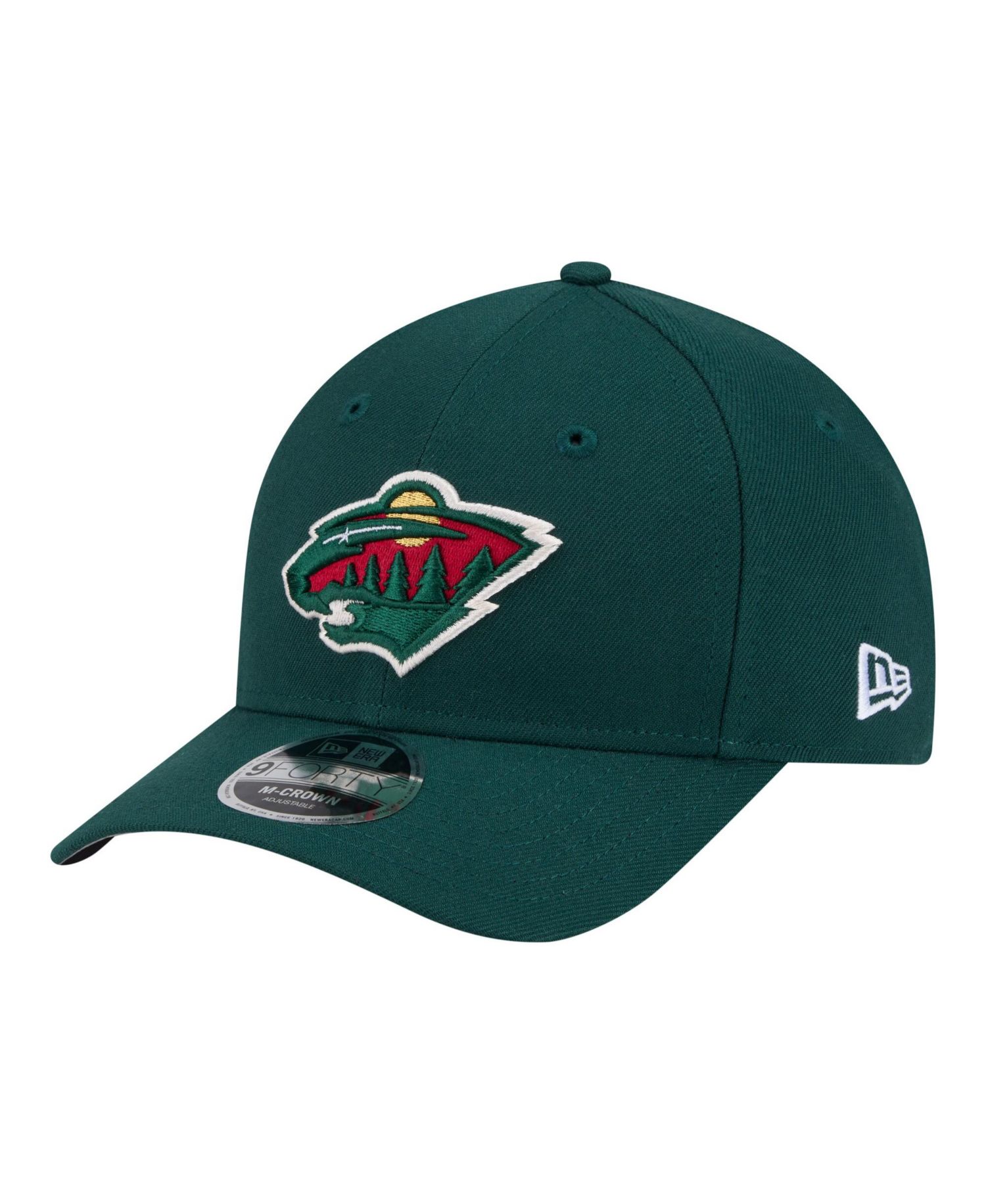 Men's Green Minnesota Wild COOLERA 9FORTY M-Crown Adjustable Hat
