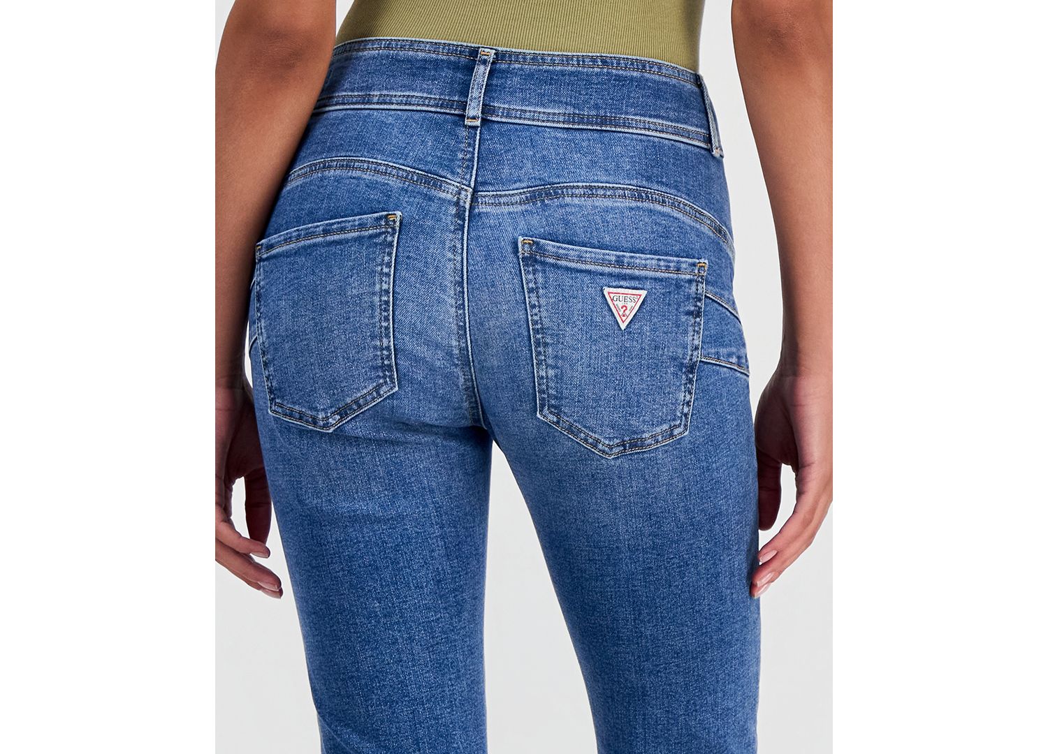 Women's Shape Up Mid-Rise Bootcut Slim-Fit Jeans