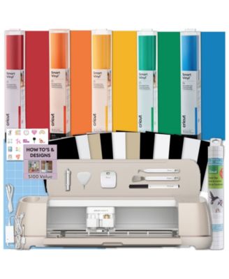 Maker 4 Smart Cutting Machine with Rainbow Smart Vinyl Bundle