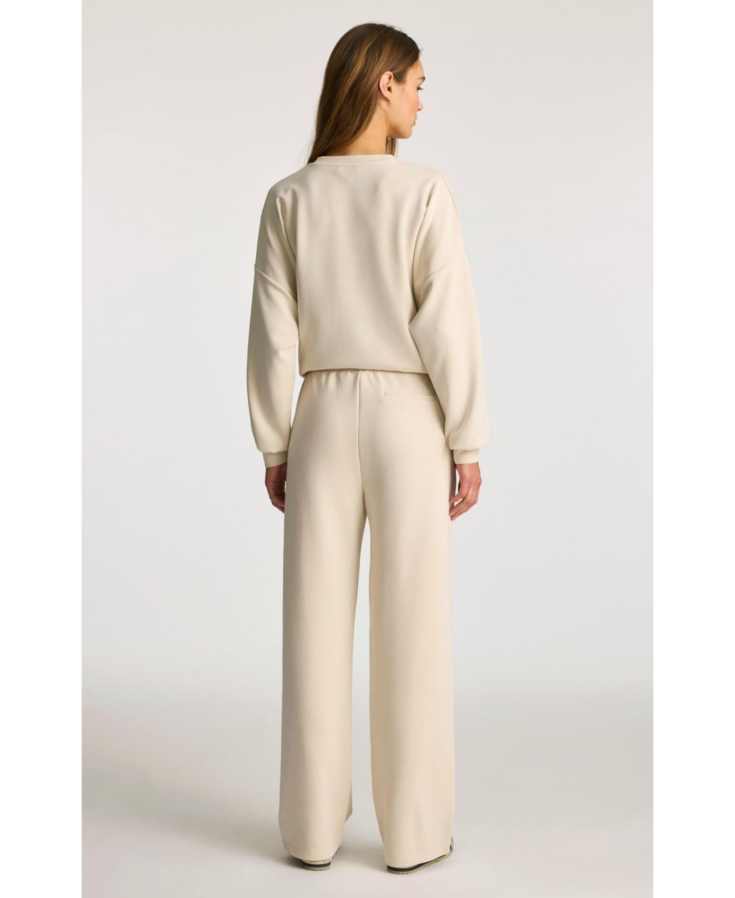 Women's Knitted Pants Bone