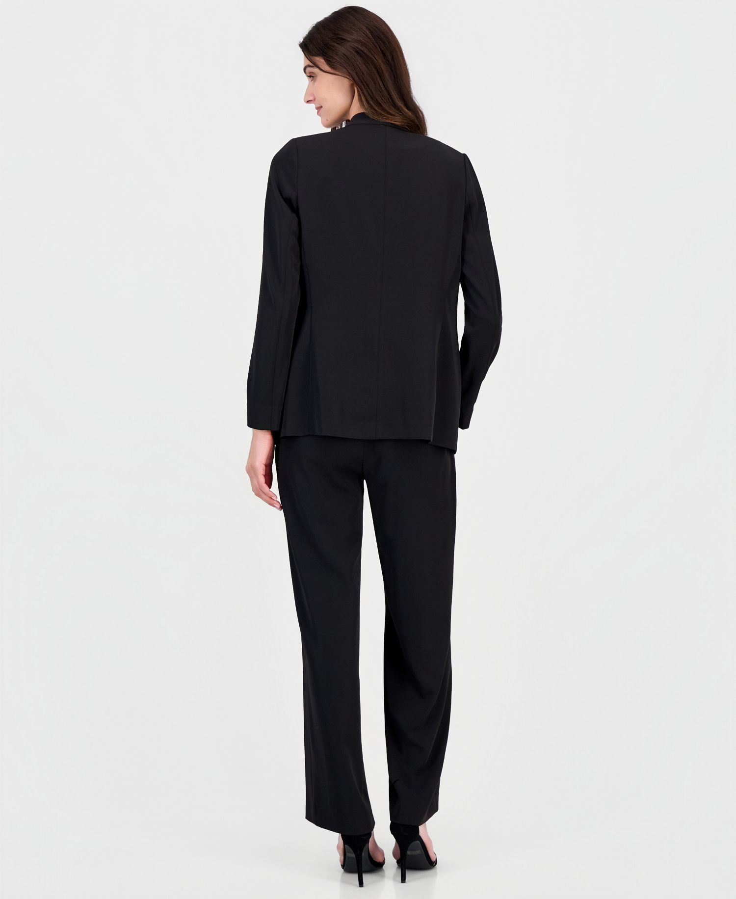 Women's Pull-On High-Rise Pleated Pants