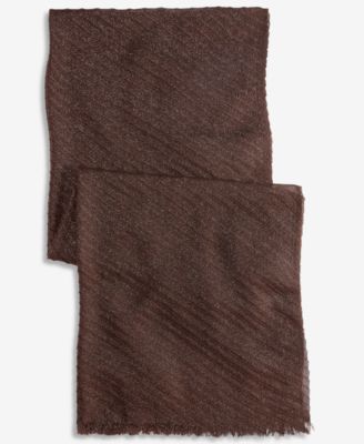 Pleated Shine Wrap Scarf