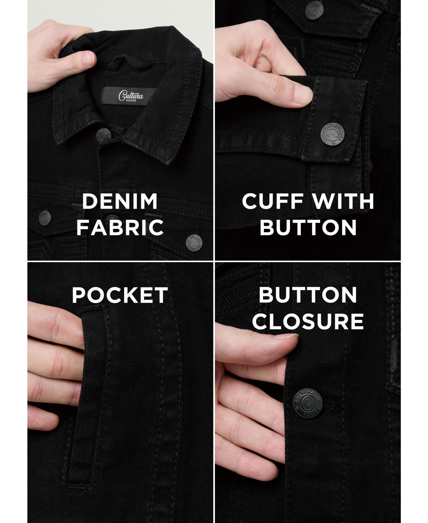 Boys Saddle Stitch Color Denim Jacket With Flap Pocket