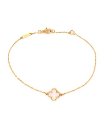 Pre-Owned Van Cleef & Arpels Sweet Alhambra Bracelet - 18k yellow gold
