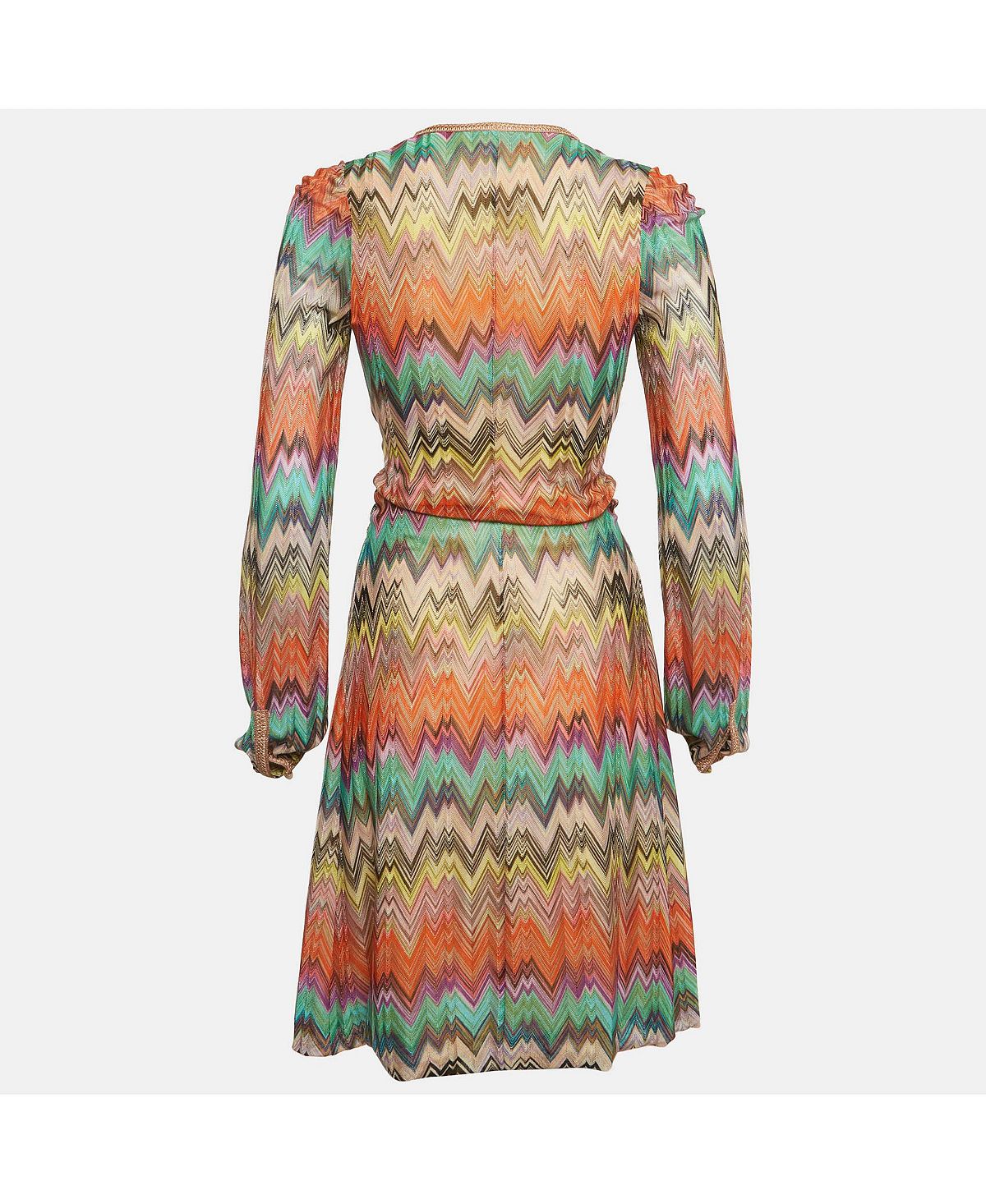 Pre-Owned Missoni Women's Zig Zag Knit Mini Dress view 3 — MAYCSS fashion products