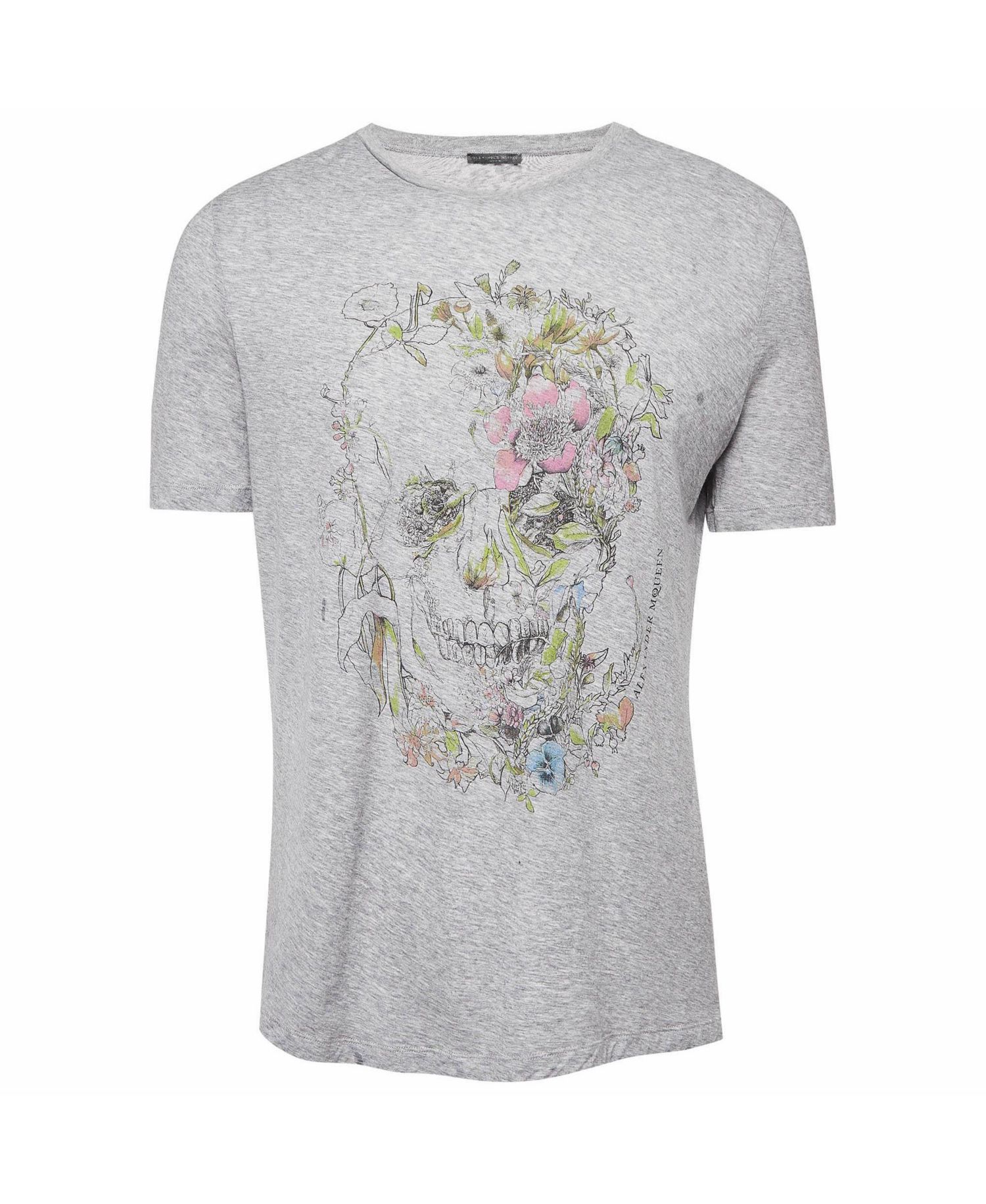 Men's Floral Print Jersey T-Shirt