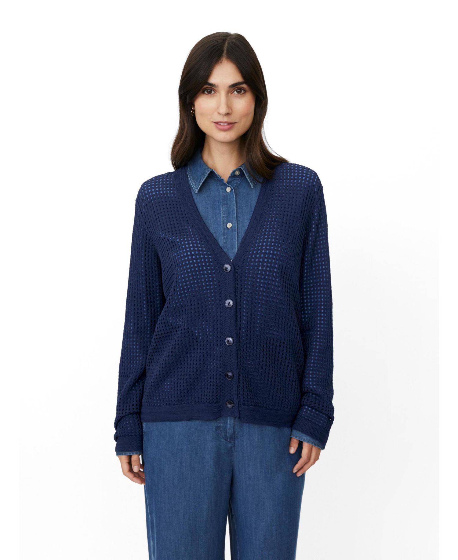 Women's MaLarkena Open Knit Cardigan