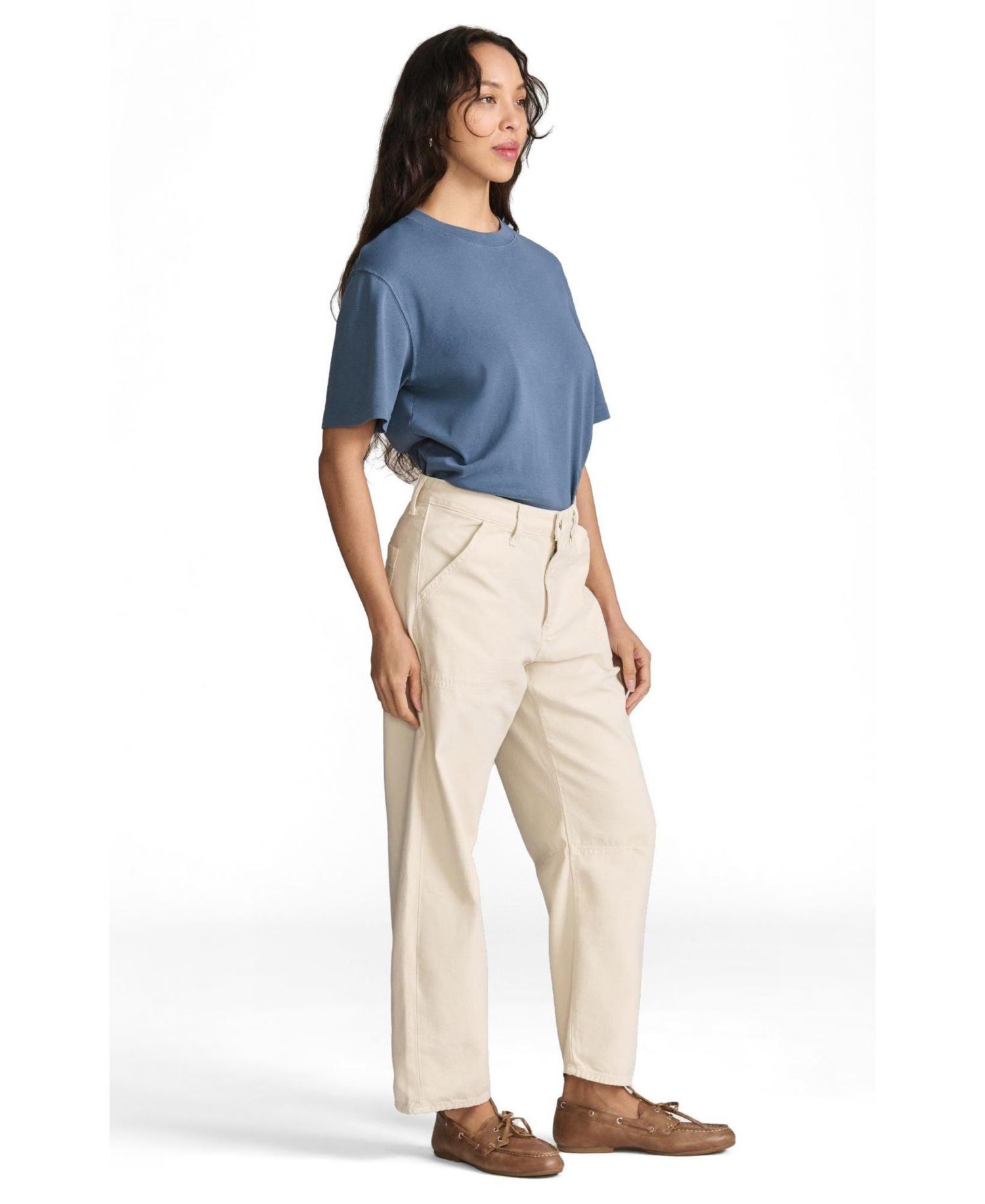 Women's Vinnie High Rise Barrel Cargo Jeans