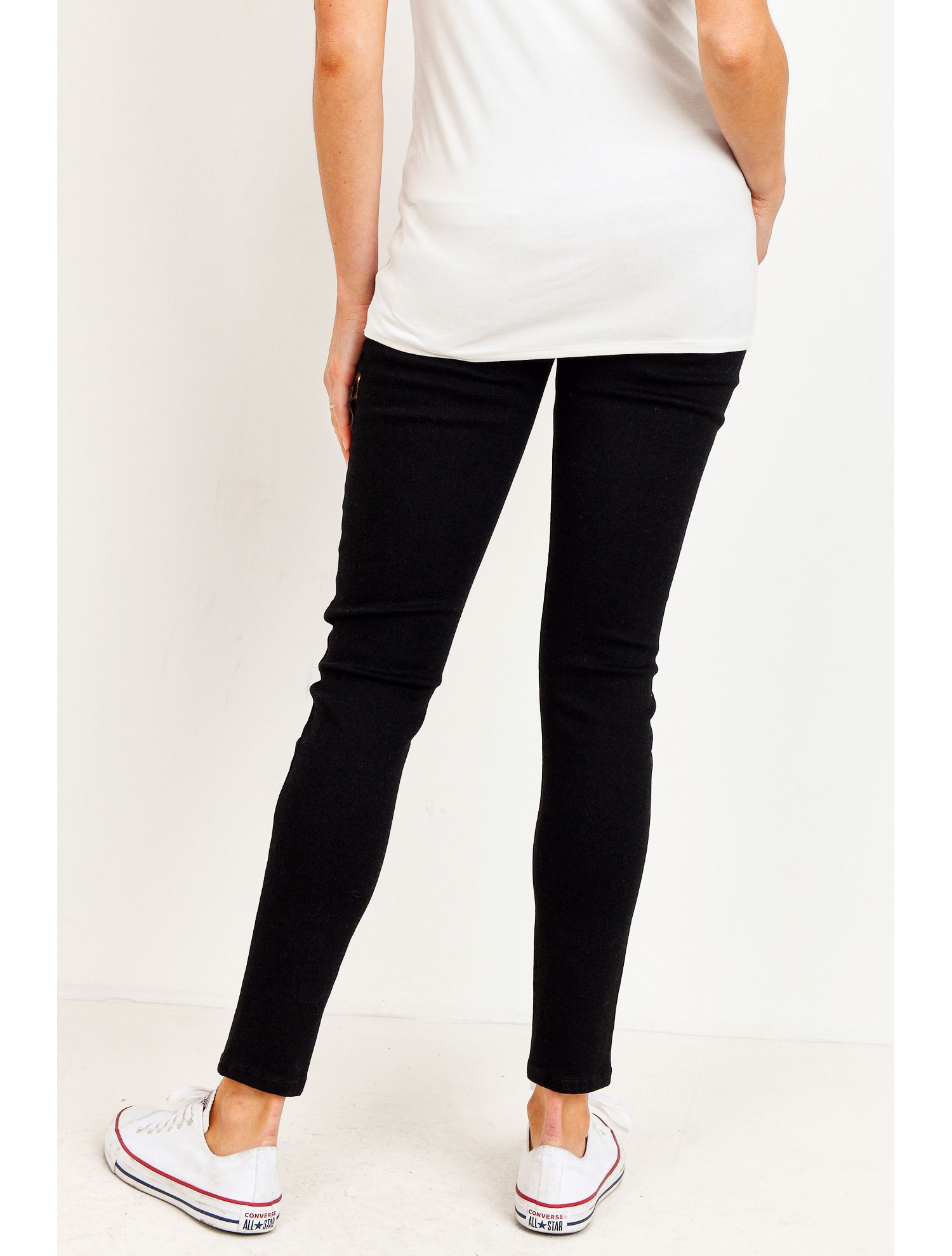 Over the Belly Maternity Skinny Jeans with Pockets