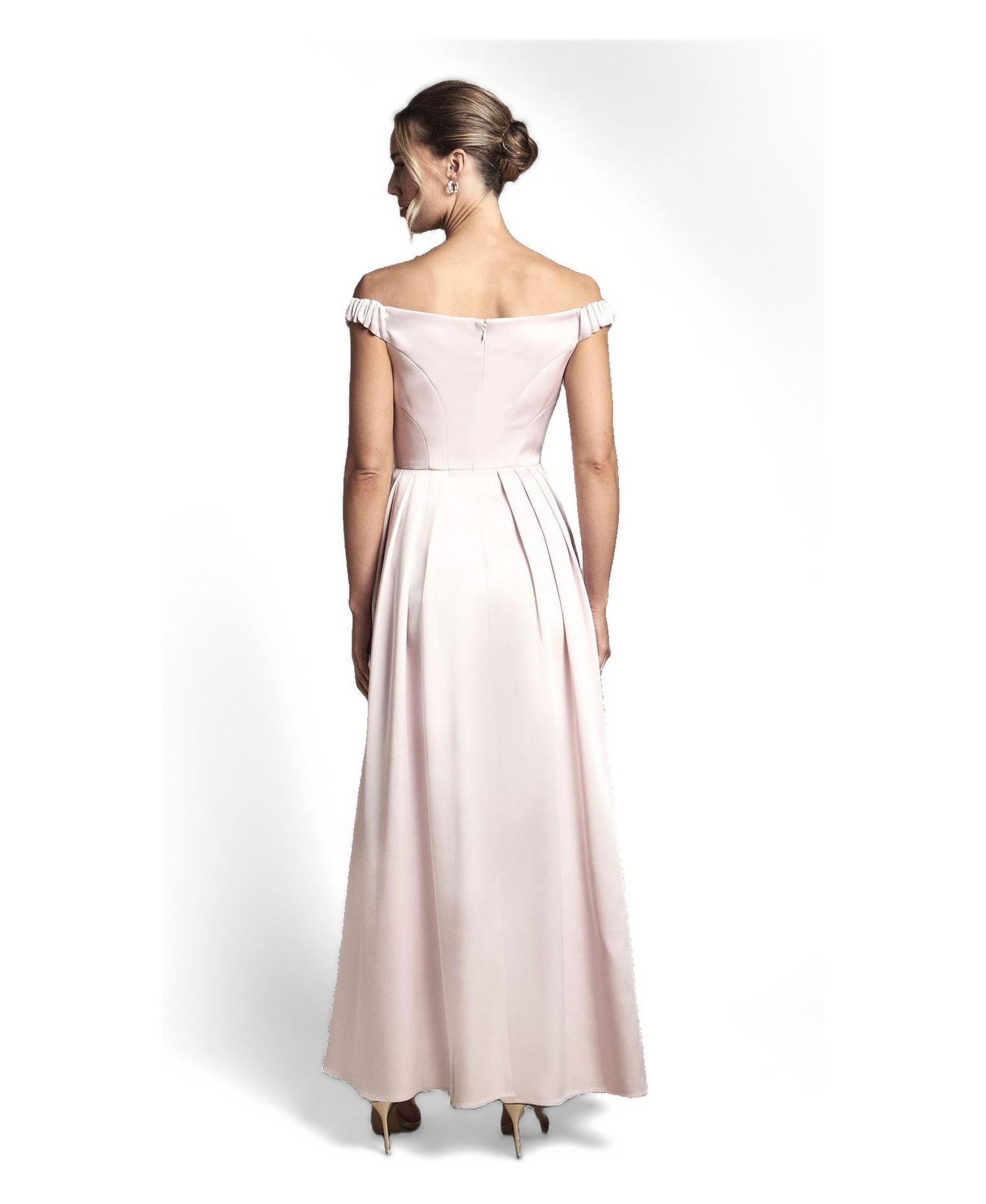 Women's Bandeau Off-Shoulder Maxi Dress