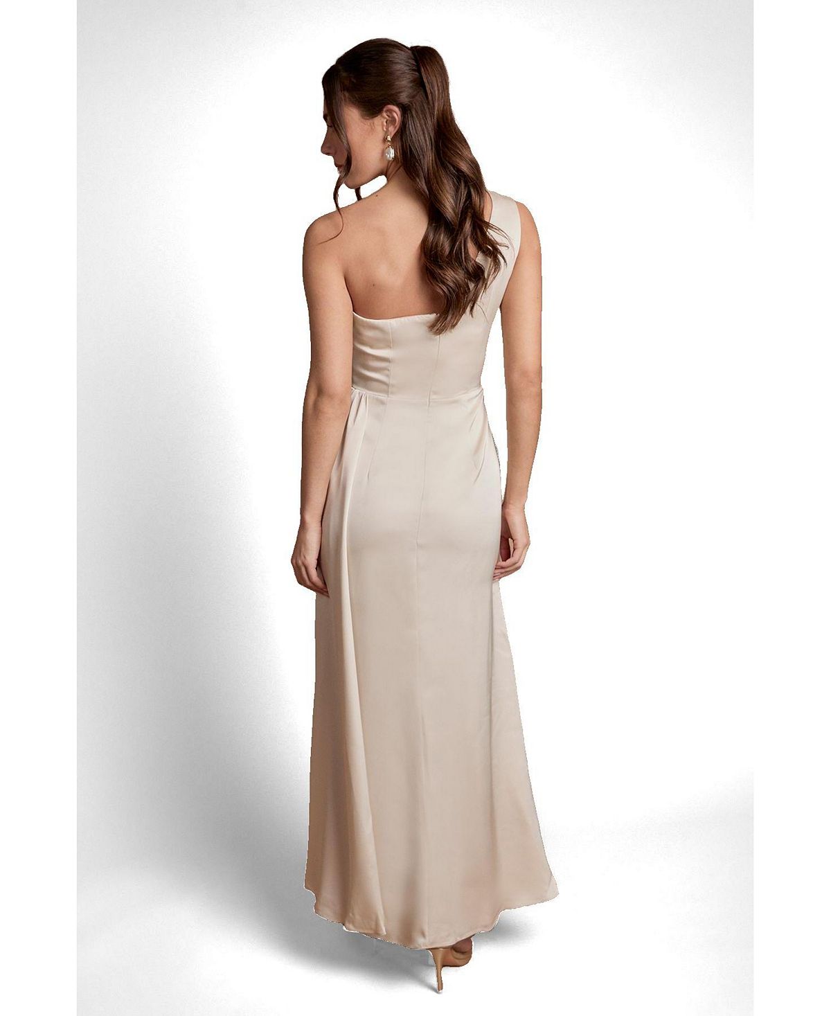Coast Women's Asymmetric One-Shoulder Maxi Dress view 3 — MAYCSS fashion products