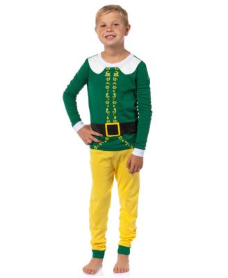 Big Boys 5T - 6 Holiday Classic Christmas Buddy The 2-Piece Tight Fit Long Sleeve Pajama Set