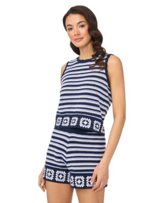 Women's Sleeveless Crewneck Tank Top