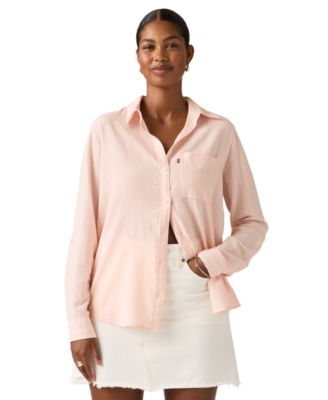 Women's Darlene Collared Button-Front Shirt
