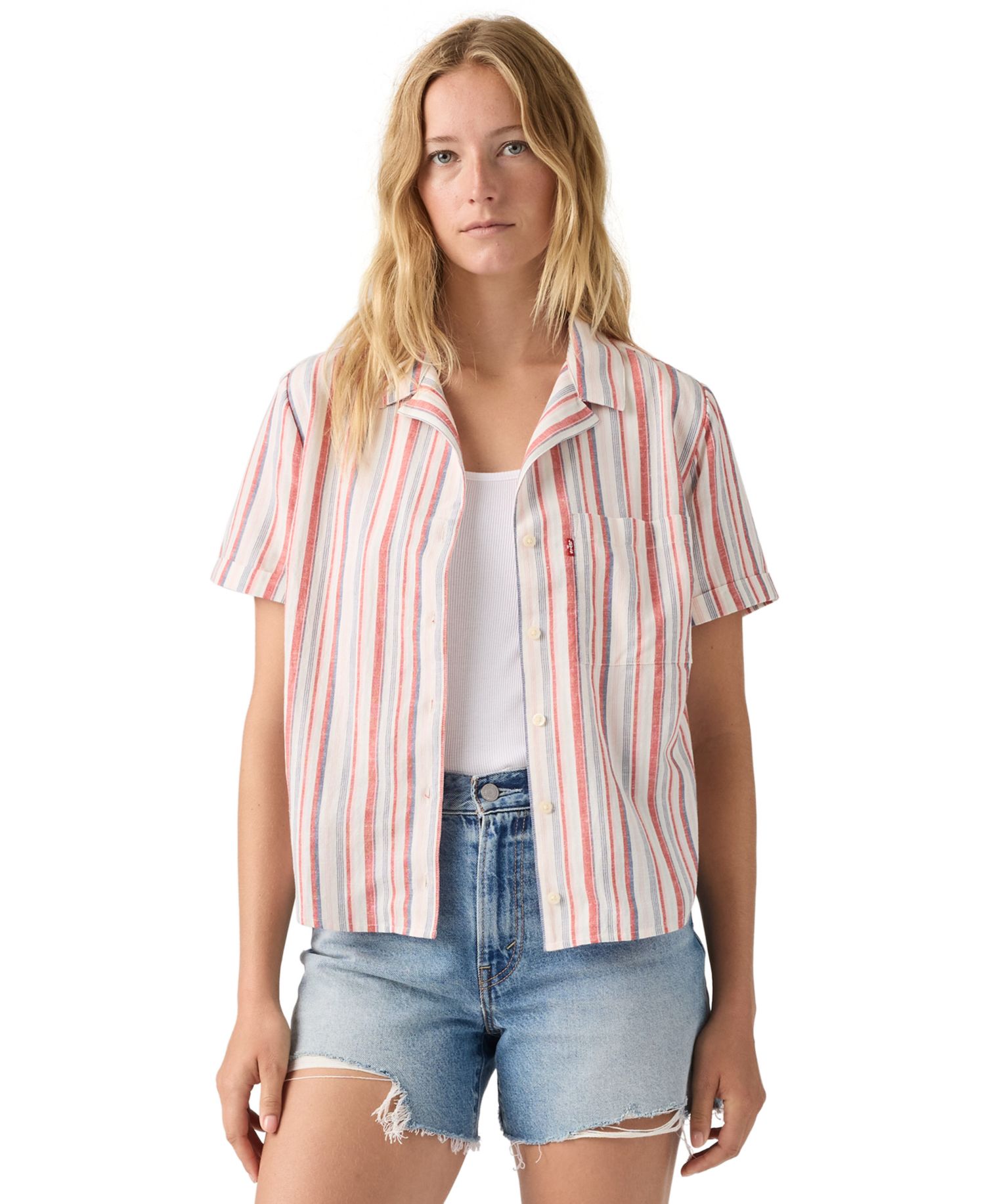 Women's Bennie Short-Sleeve Camp Shirt