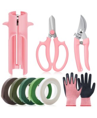 Rose Thorn Remover Set Stripper Tool Scissor Gloves Gift