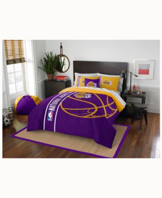 Lakers full size outlet comforter set