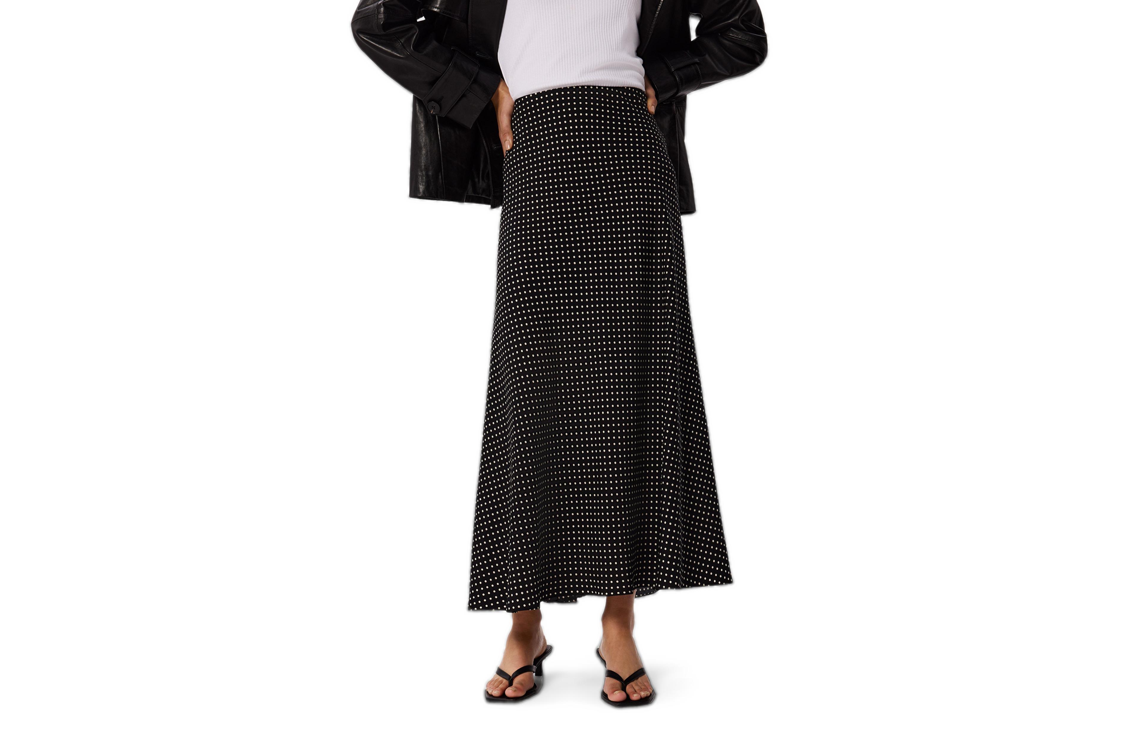 Whistles Women's Mini Spot Maxi Skirt