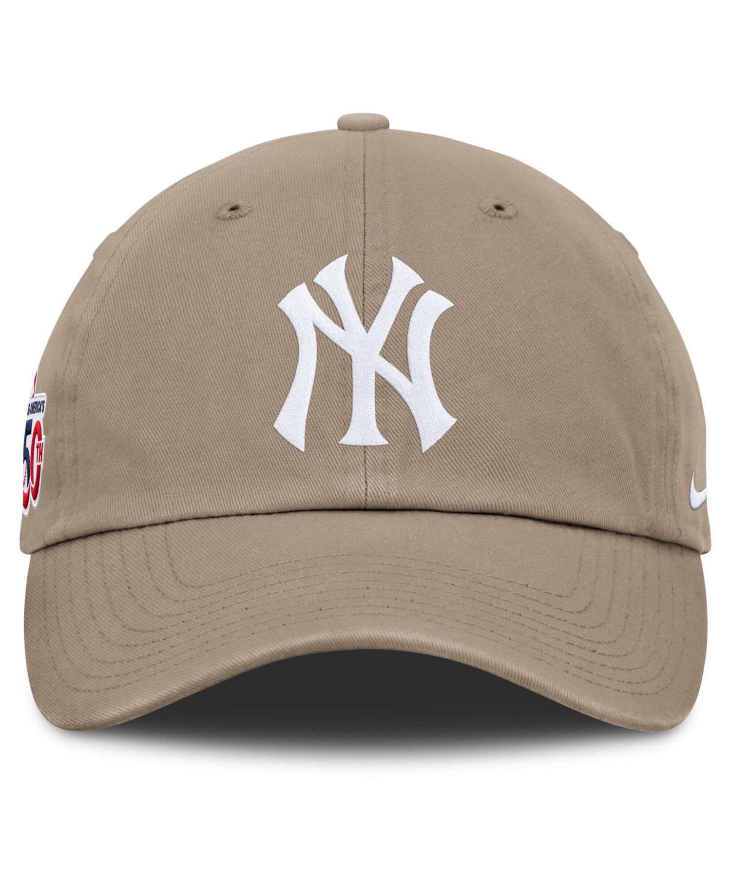 Men's Khaki New York Yankees Celebrating America's 250th Club Adjustable Hat