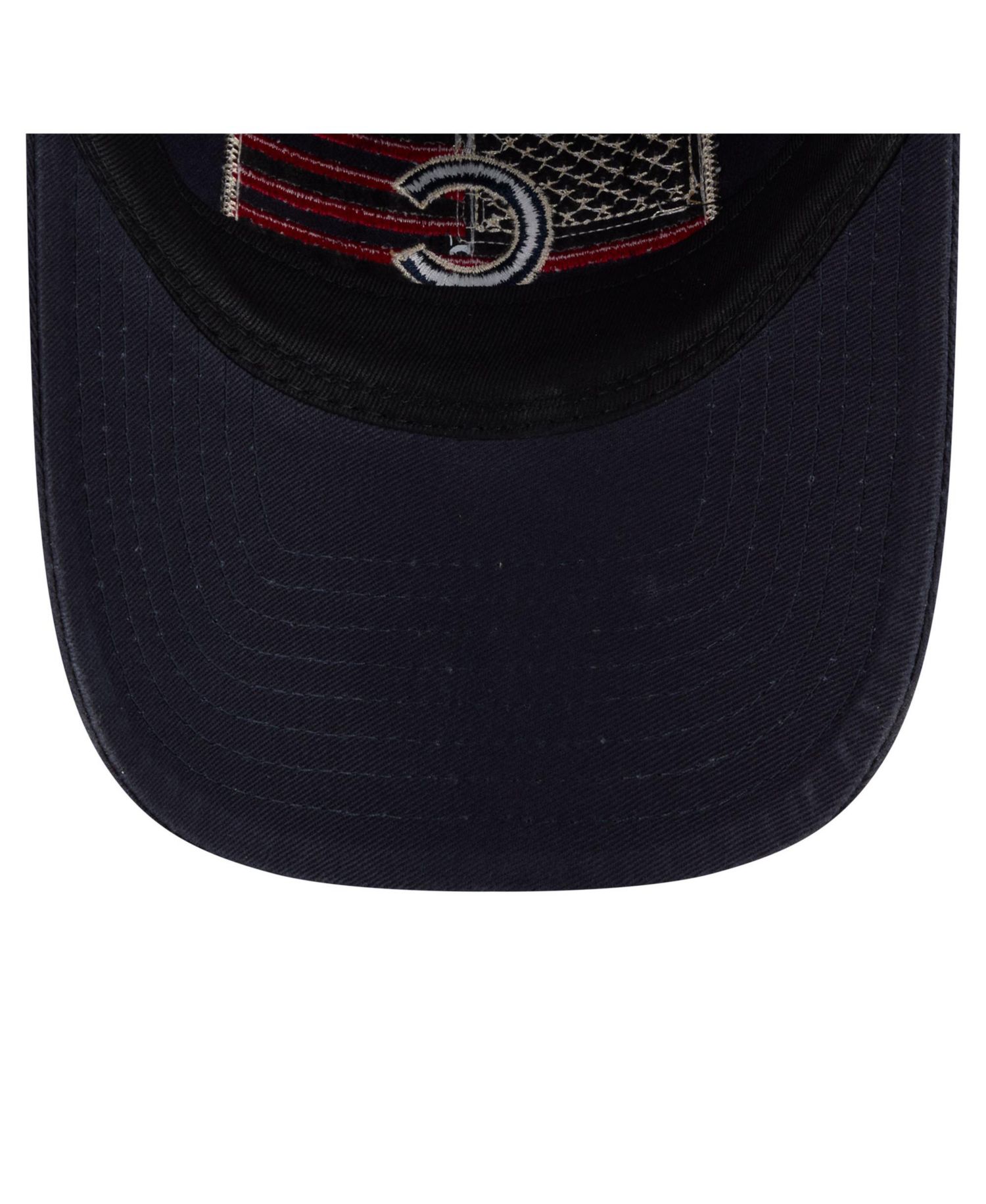 Men's Navy Chicago Cubs Americana Flag 9TWENTY Adjustable Hat
