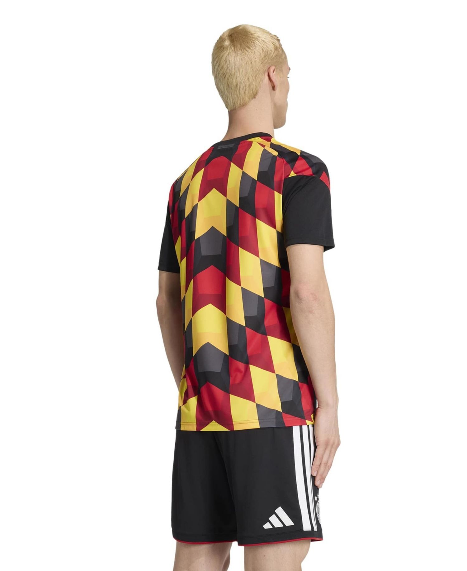 Men's Black Germany National Team 2026 Pre-Match Jersey
