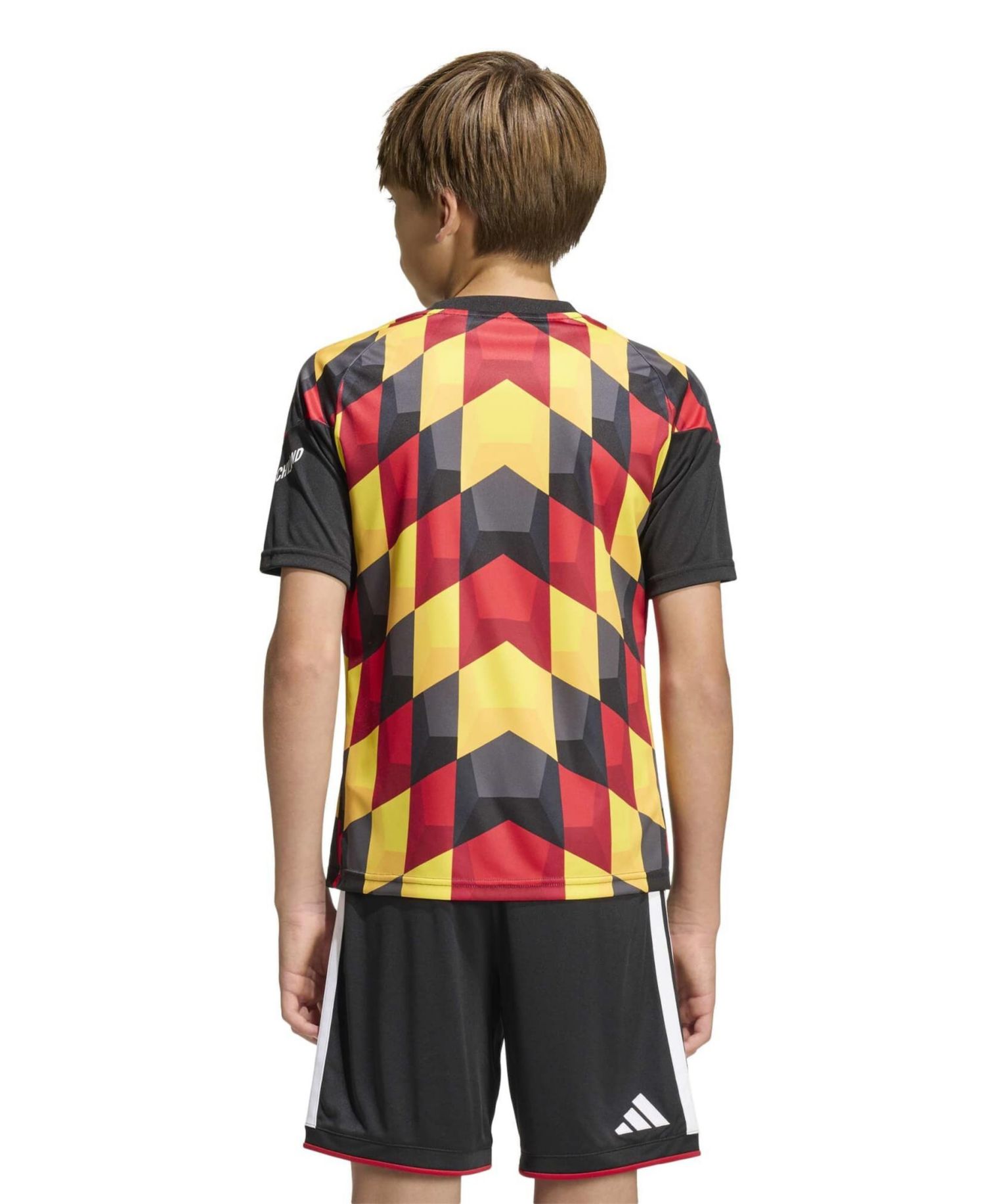 Big Boys and Girls Black Germany National Team 2026 Pre-MatchJersey