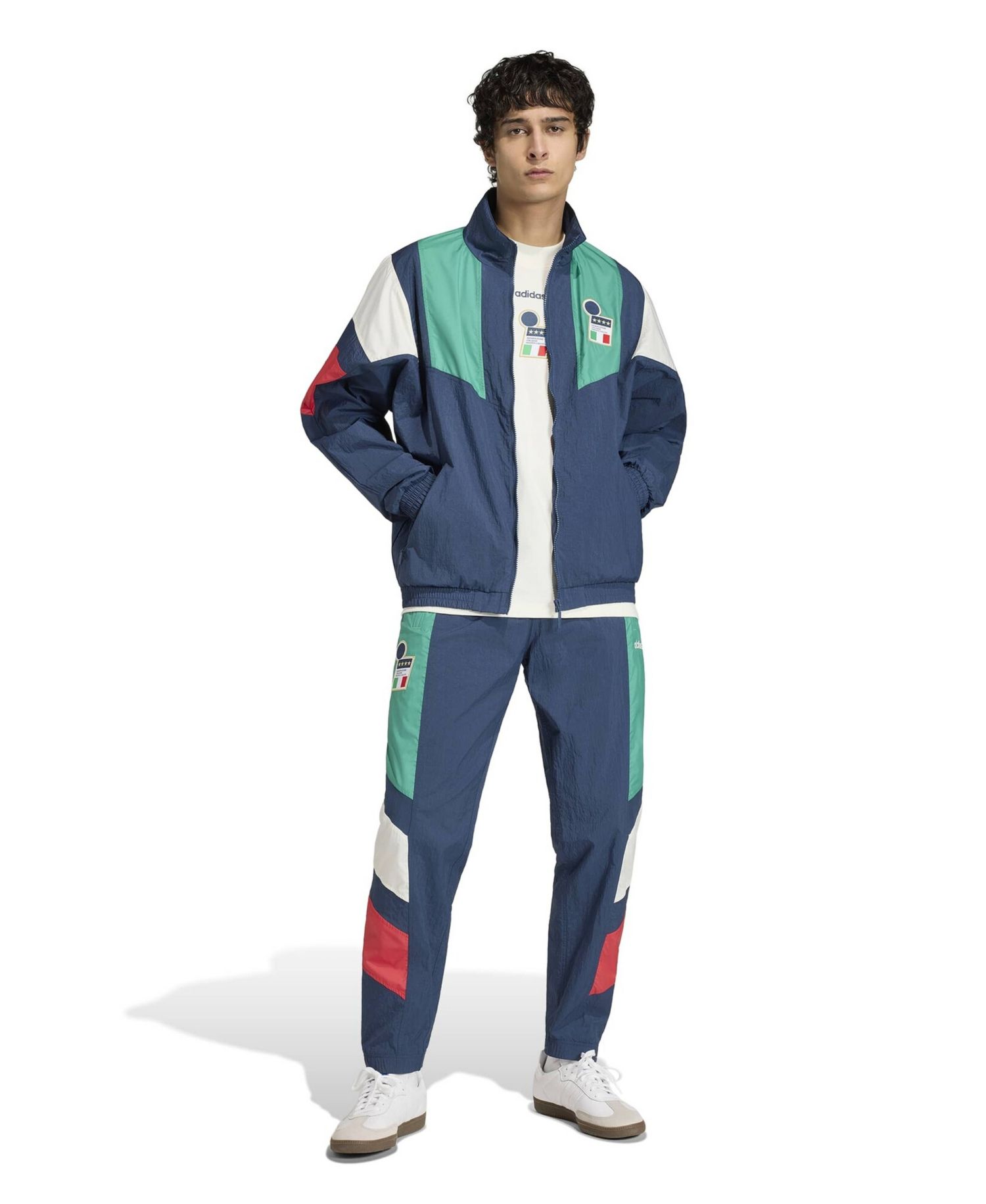 Men's Blue Italy National Team EQT Track Pants