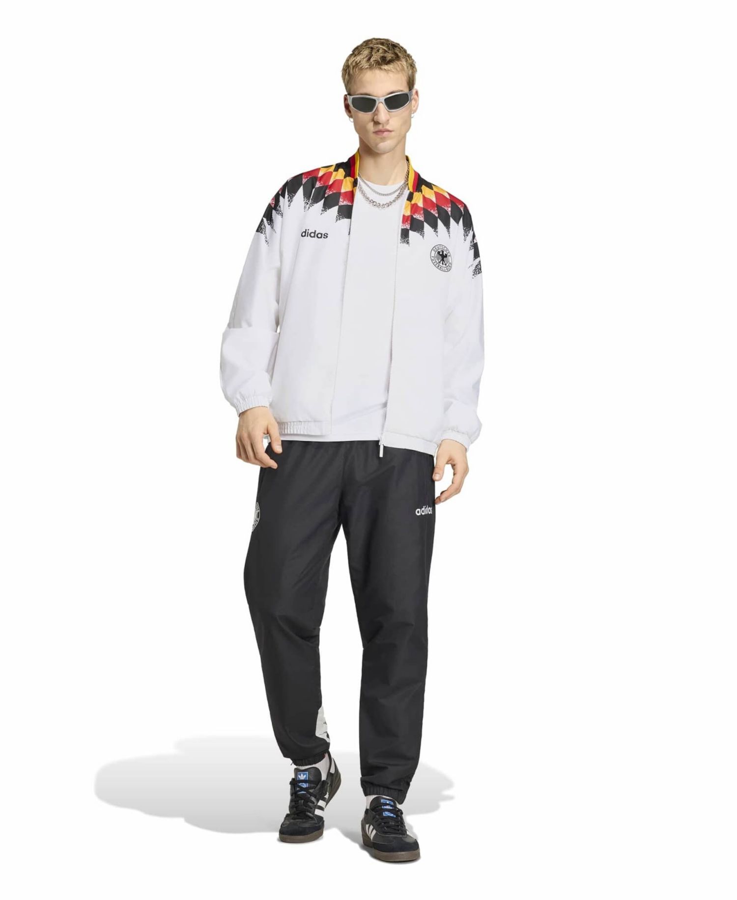 Men's White Germany National Team 1994 Bringback Full-Zip Track Jacket