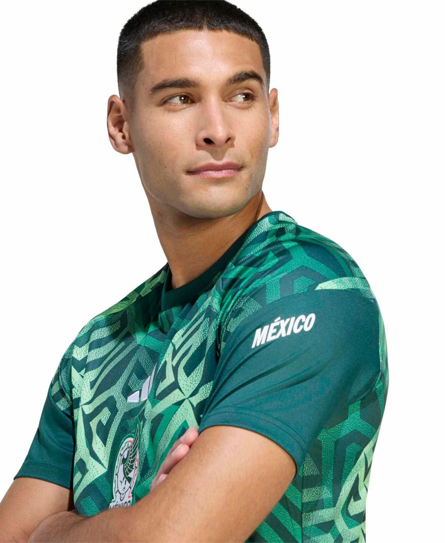 Men's Green Mexico National Team 2026 Pre-Match Jersey