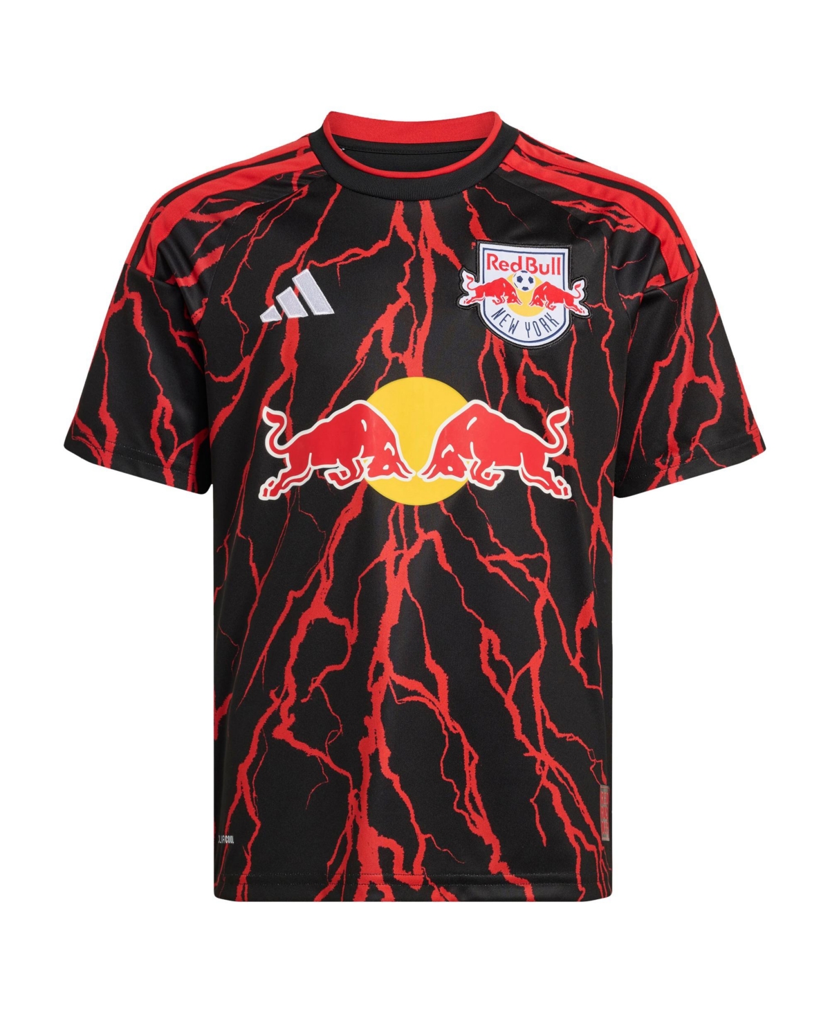 Adidas Big Boys and Girls Emil Forsberg Black New York Red Bulls 2026 The Rooted Kit Replica Jersey