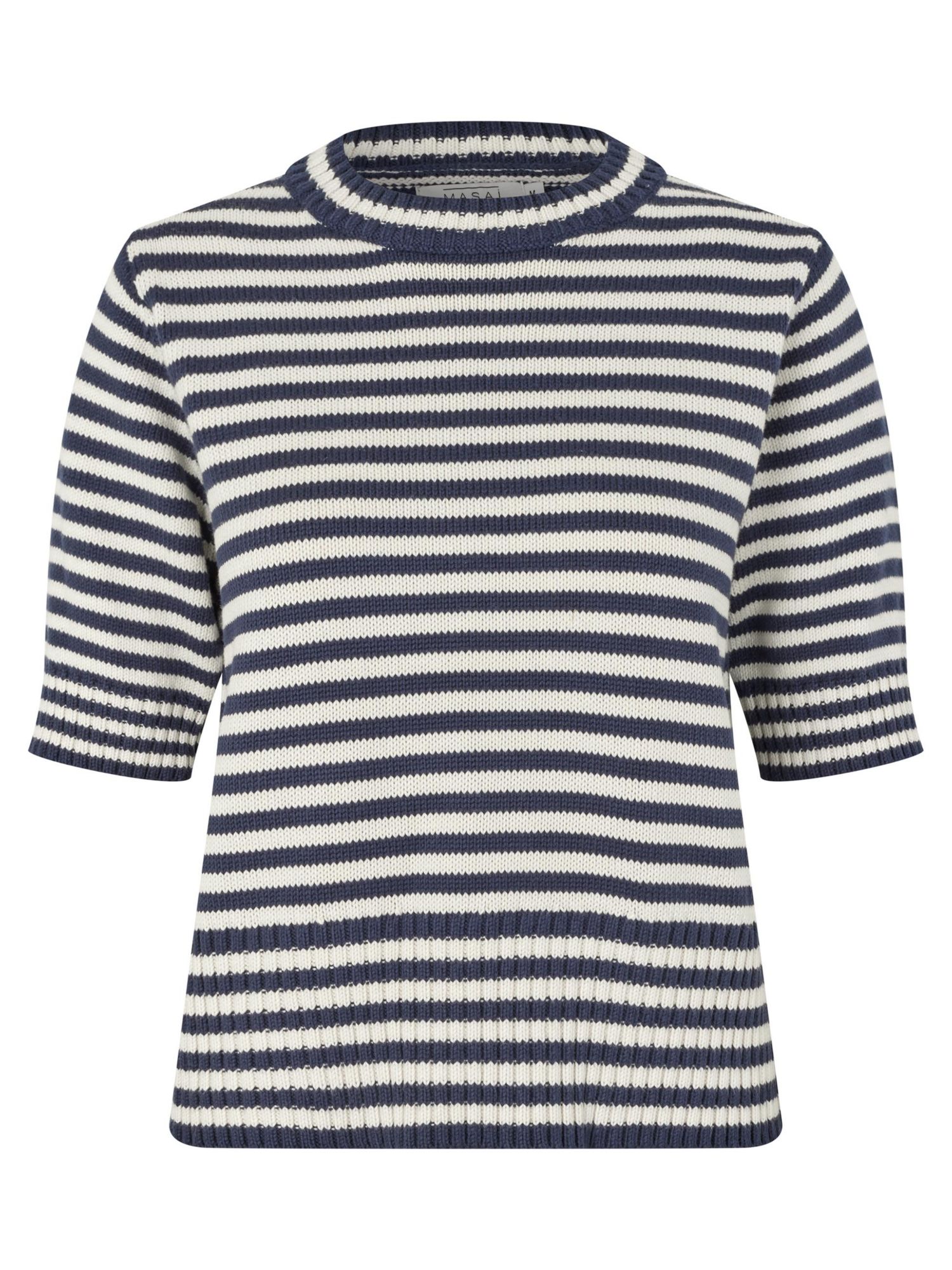 Women's MaFaeleen Striped Short Sleeve Sweater