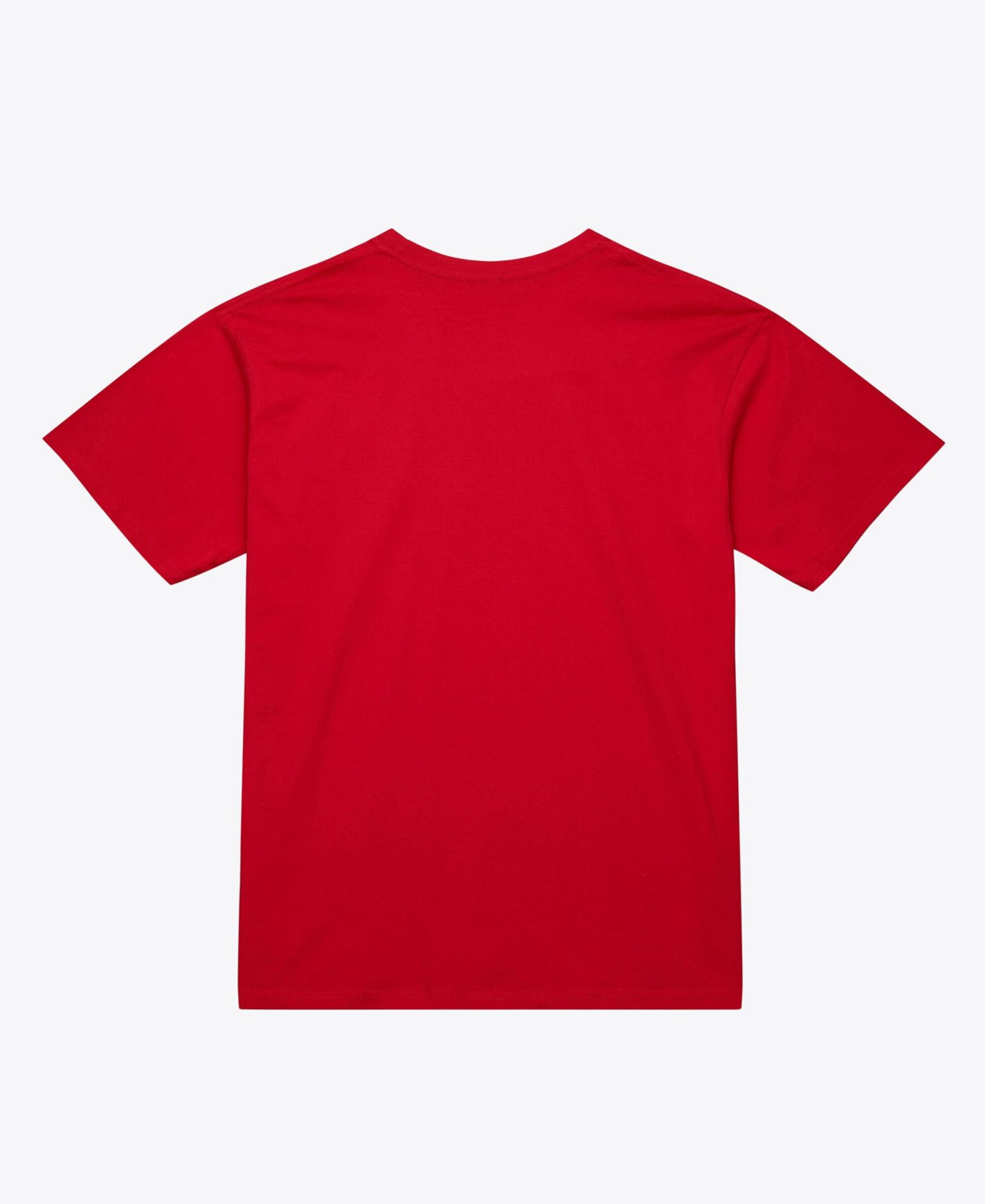 Men's and Women's Red Miami Heat Hardwood Classics Arch T-Shirt