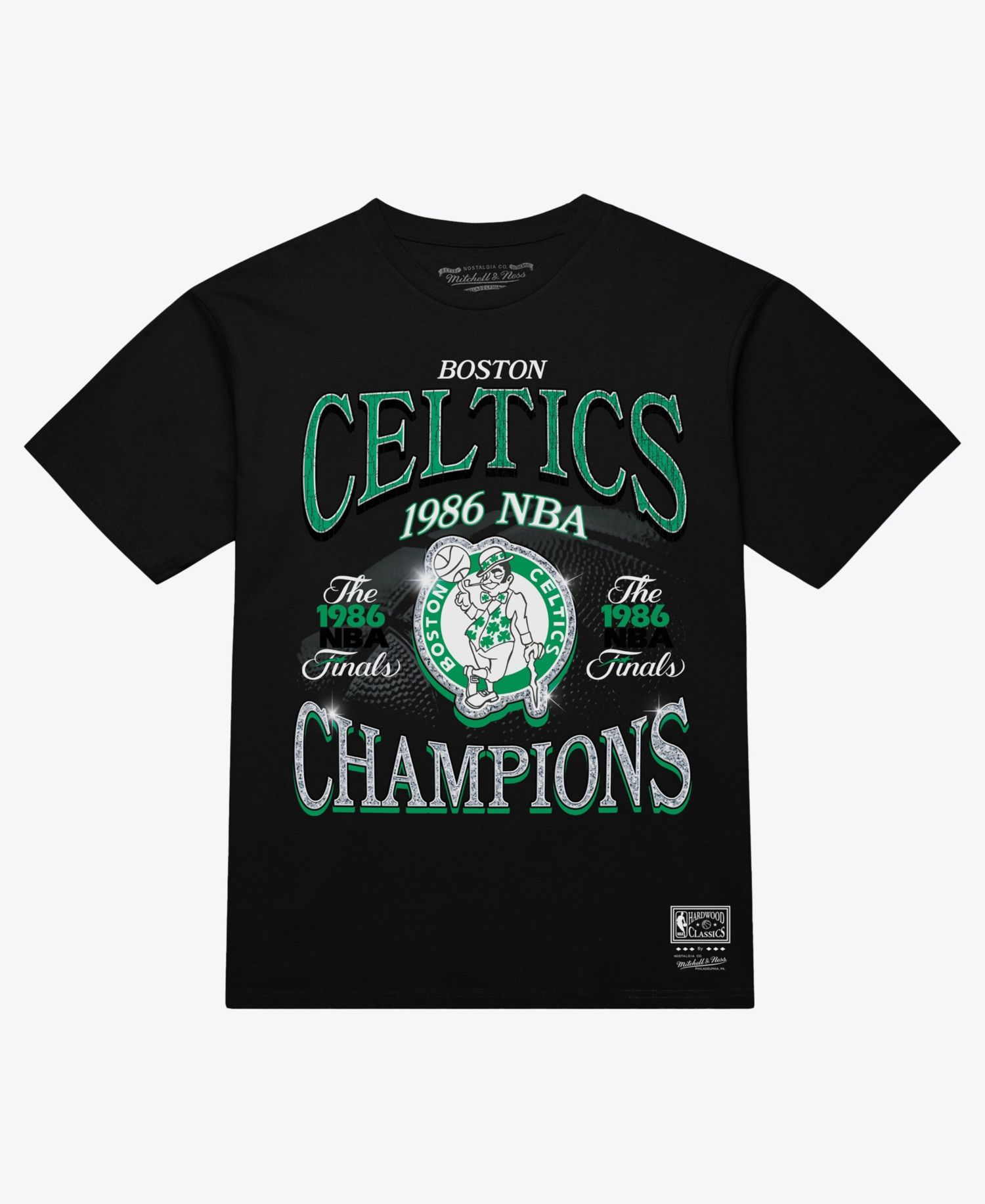 Men's Black Boston Celtics s Era T-Shirt