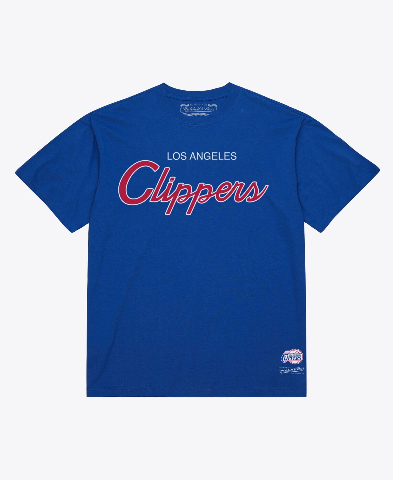 Men's Royal LA Clippers Wordmark T-Shirt