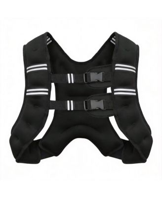 Weighted Vest Adjustable Reflective Strength Running Workout Jogging Walking