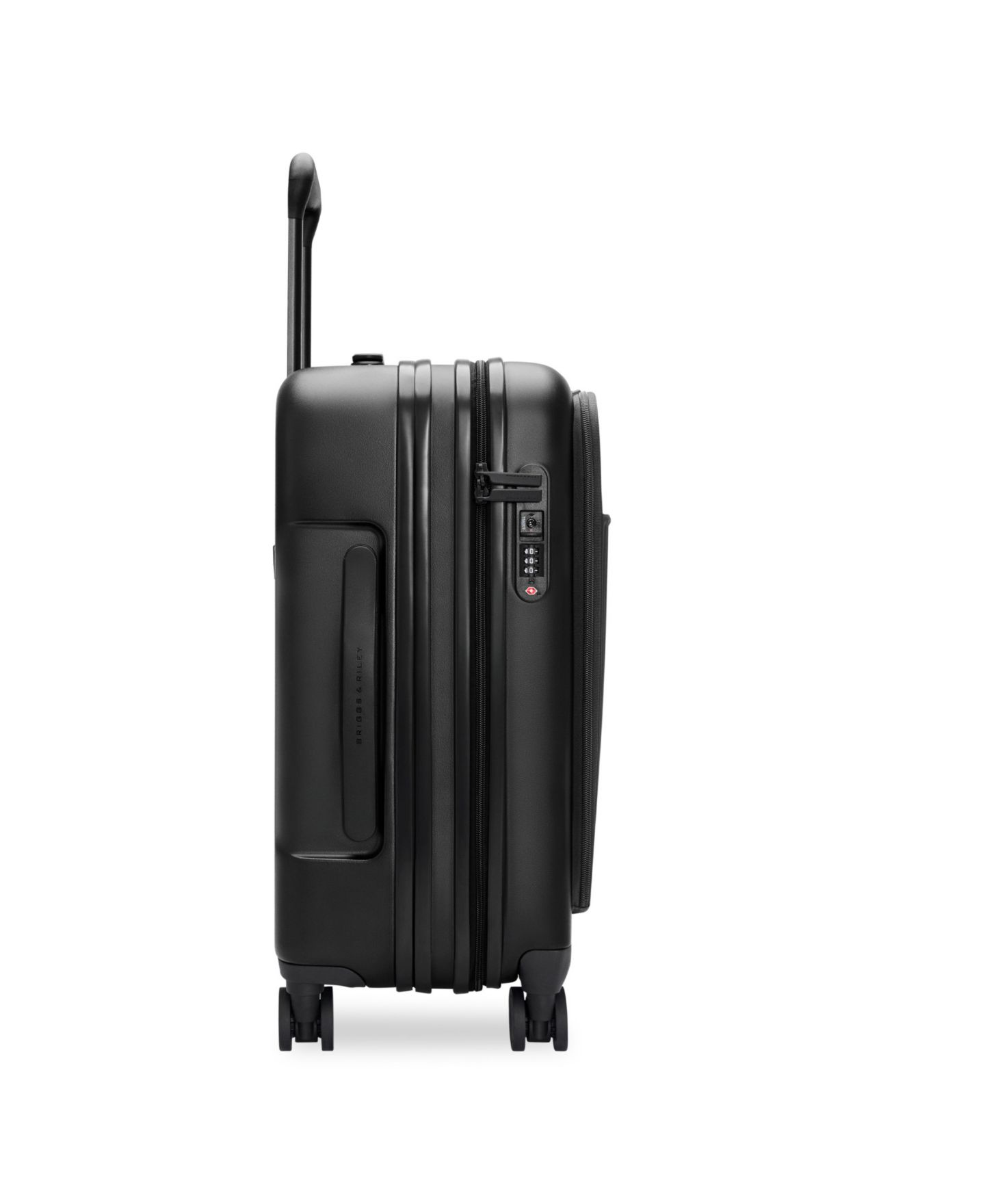 Чемодан Briggs & Riley Essential Front Pocket Carry-On Expandable Spinner, цвет: Чёрный — фото 8