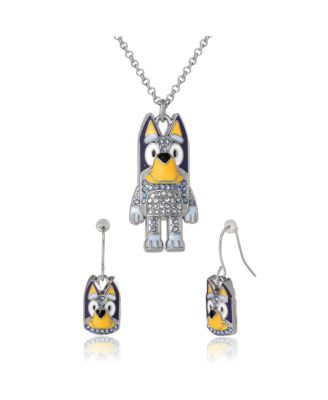 Pendant Necklace and Fish Hook Earrings Set, Official License
