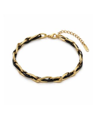 Women's twisted link bracelet